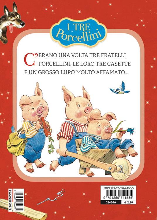 Lafeltrinelli I tre porcellini. Prime storie da leggere. Ediz. a colori Consegna Veloce