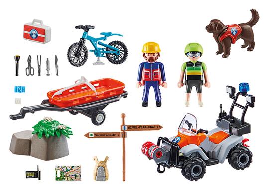 Lafeltrinelli Playmobil Rescue Action Mountain Biker Rescue Qualità Garantita