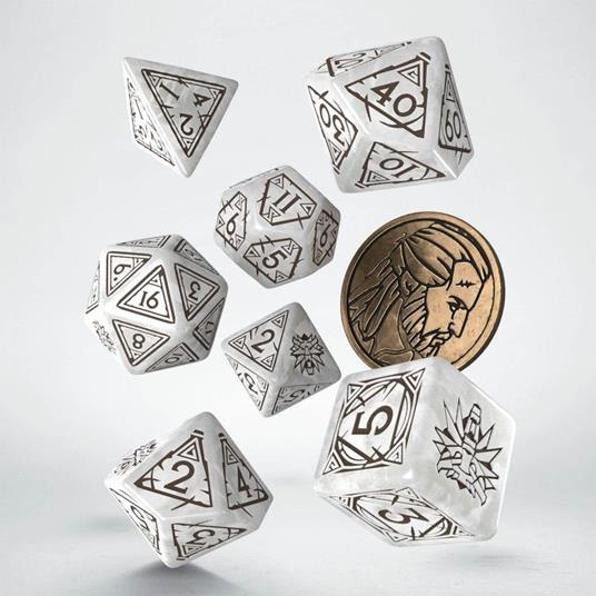Lafeltrinelli Q-workshop The Witcher Dice Set. Geralt Novità