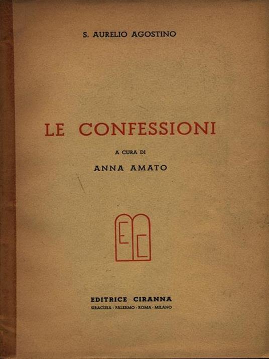 Lafeltrinelli Le confessioni