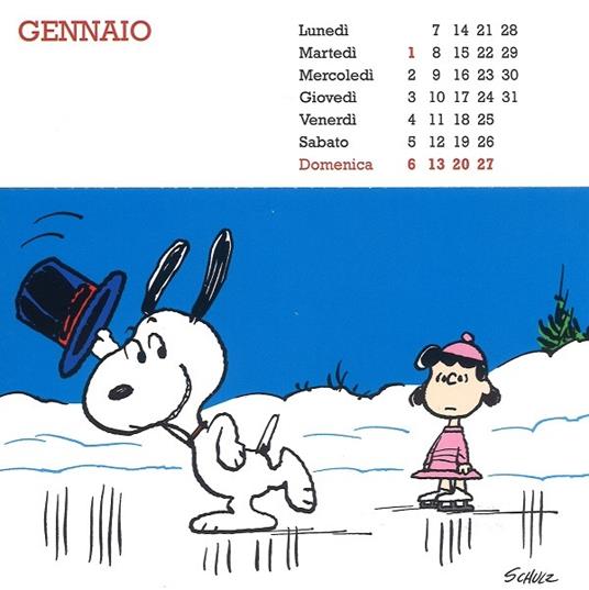 Lafeltrinelli Peanuts. Calendario con cartoline 2019 Duty-free