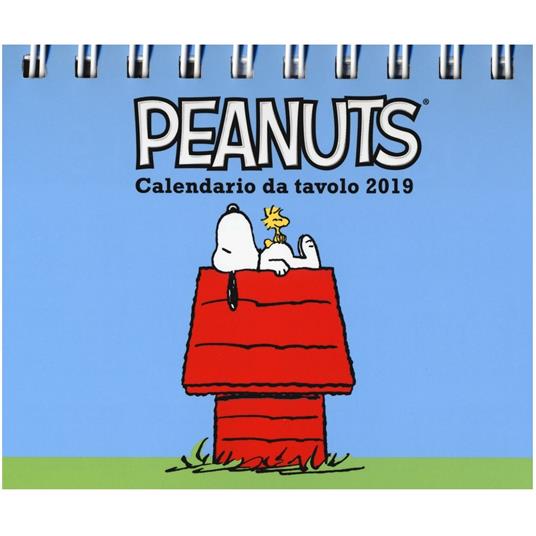 Lafeltrinelli Peanuts. Calendario da tavolo 2019