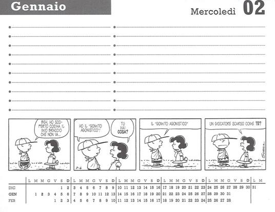 Lafeltrinelli Peanuts. Calendario da tavolo 2019 50% di sconto per tempo limitato