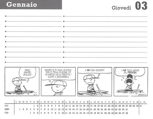 Lafeltrinelli Peanuts. Calendario da tavolo 2019 50% di sconto per tempo limitato