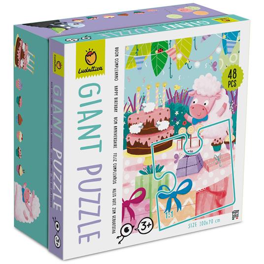 Lafeltrinelli Happy birthday. Giant puzzle Saldi