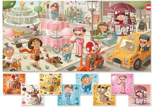 Lafeltrinelli The city. Baby puzzle collection Saldi Di Fabbrica