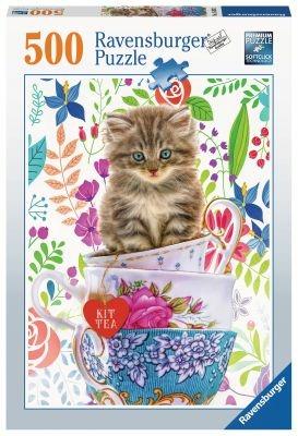 Lafeltrinelli Ravensburger - Puzzle Gattino in Tazza 500 Pezzi Puzzle Adulti Comprare a buon mercato