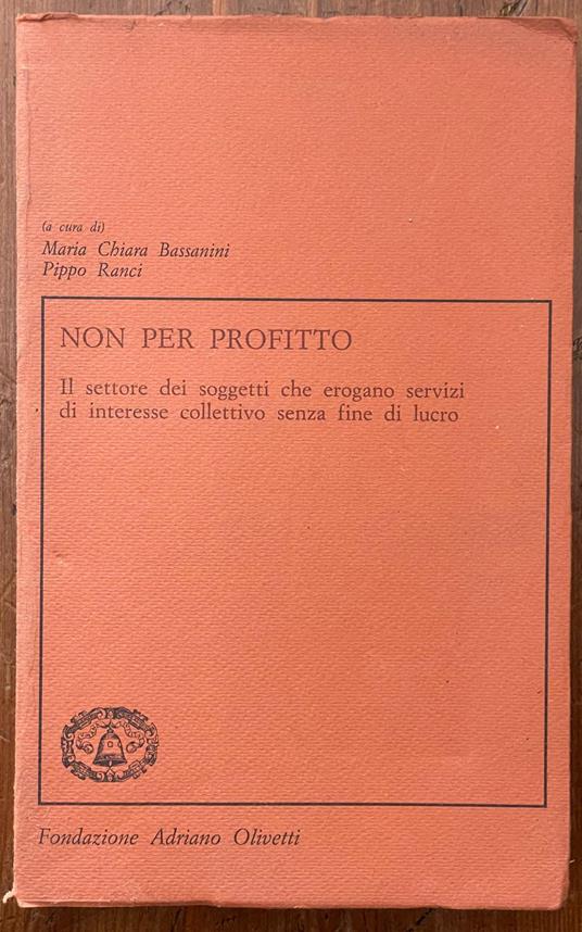 Lafeltrinelli Non per profitto In Linea