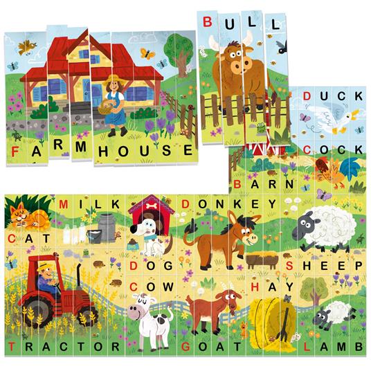 Lafeltrinelli Word Maker Puzzle The Farm Promozione