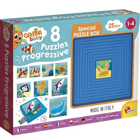 Lafeltrinelli Carotina Baby 9 Puzzle Progressive Squali E Pesci Affare Del Giorno