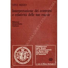 Lafeltrinelli Interpretazione dei contratti e relatività delle sue regole