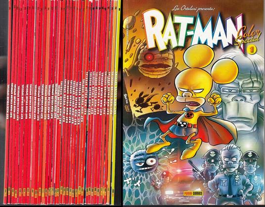 Lafeltrinelli Rat-Man Color Special 1/34 (-16) Quasi Completa- Ortolani- Panini- 2004- B- Vmx