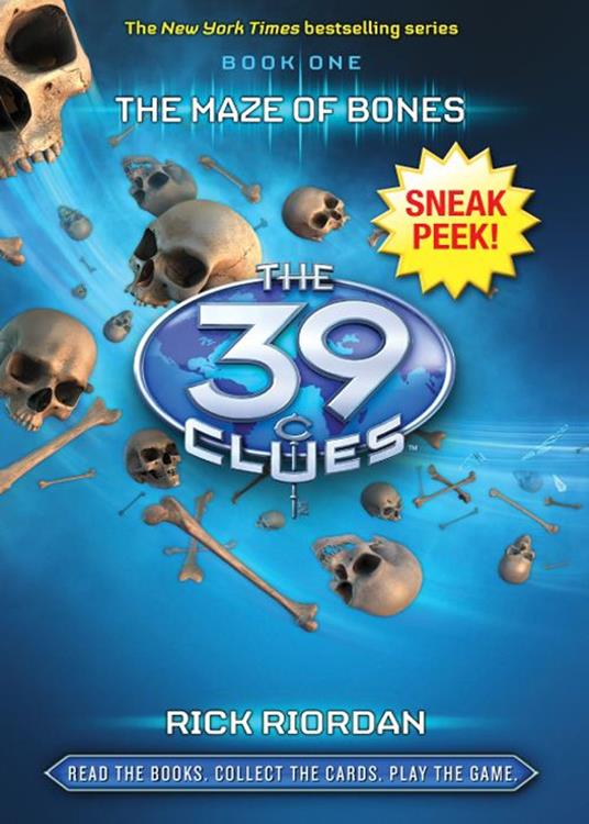 Lafeltrinelli The 39 Clues Book 1: The Maze of Bones (Sneak Peek) Pezzi Unici