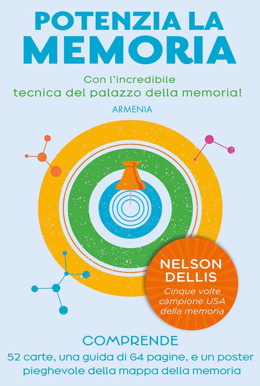 Lafeltrinelli Potenzia la memoria. Con l'incredibile tecnica del palazzo della memoria. Con 52 Carte Novità