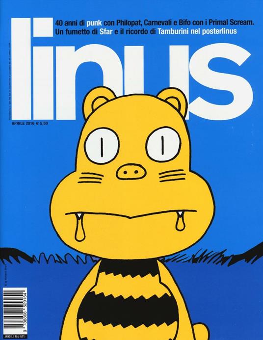 Lafeltrinelli Linus (Rivista). Aprile 2016