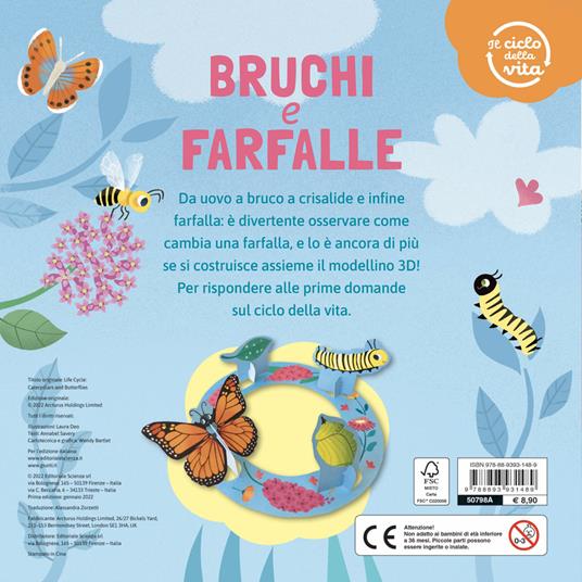 Lafeltrinelli Bruchi e farfalle. Il ciclo della vita. Ediz. a colori Vendite Flash
